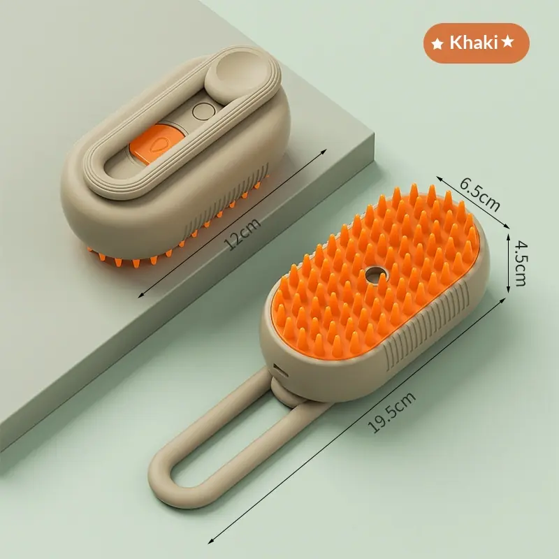 Brosse brumisateur anti-mue pour chat et chien