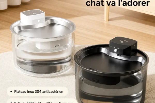 Fontaine à eau pour chat : le guide complet pour bien choisir