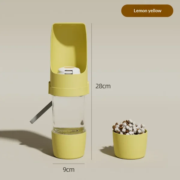Gourde Portable pour Chien et Chat – Verte